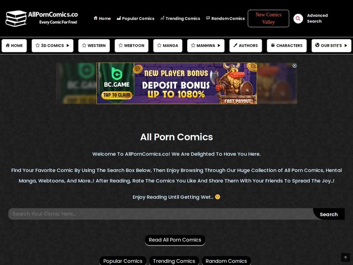 AllPornComics preview