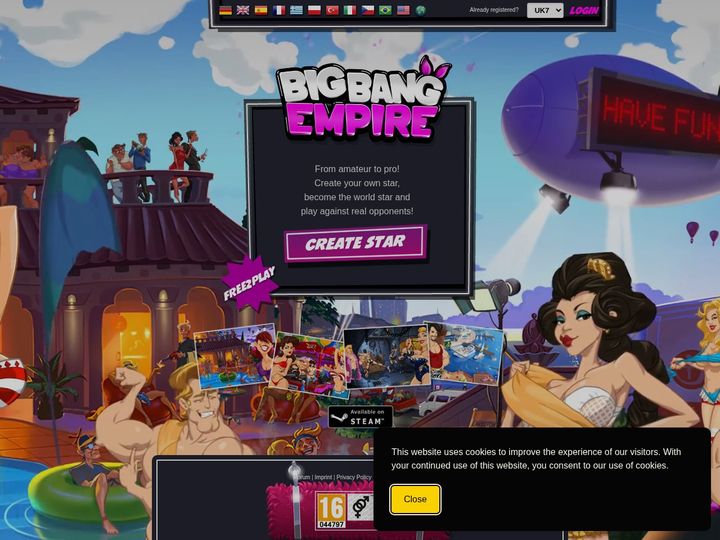 Big Bang Empire preview