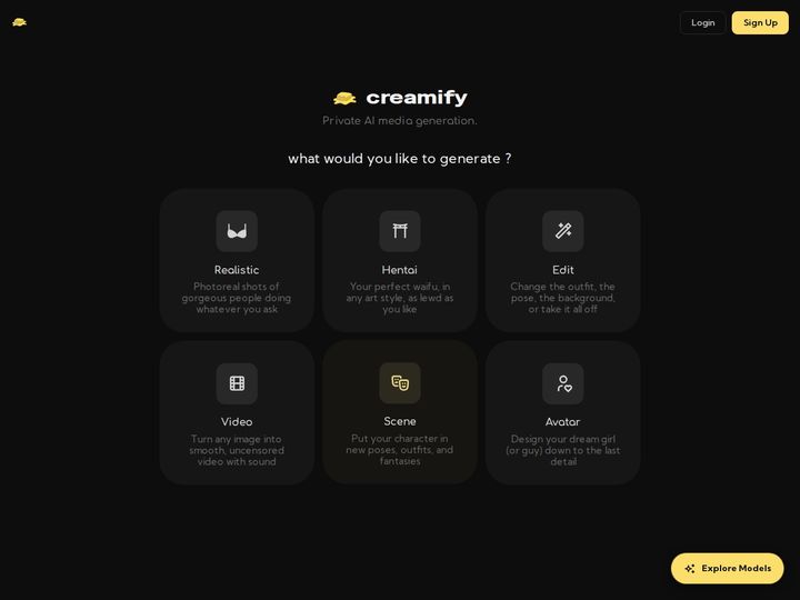 Creamify AI preview