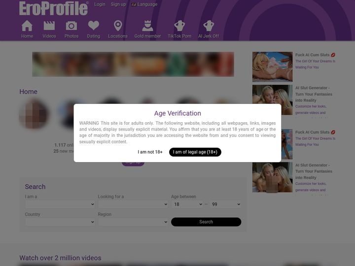 EroProfile preview