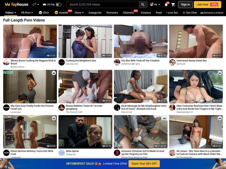FapHouse preview