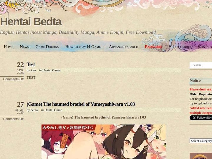 Hentaibedta preview