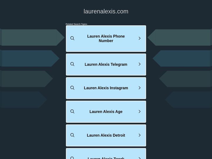 Lauren Alexis preview