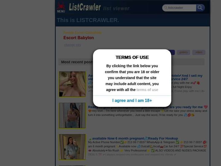 ListCrawler preview