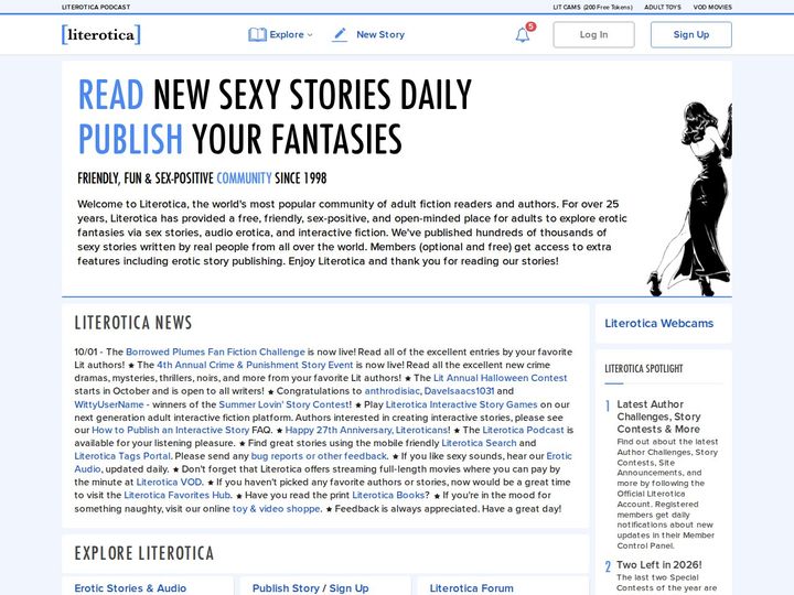 Literotica Audio preview