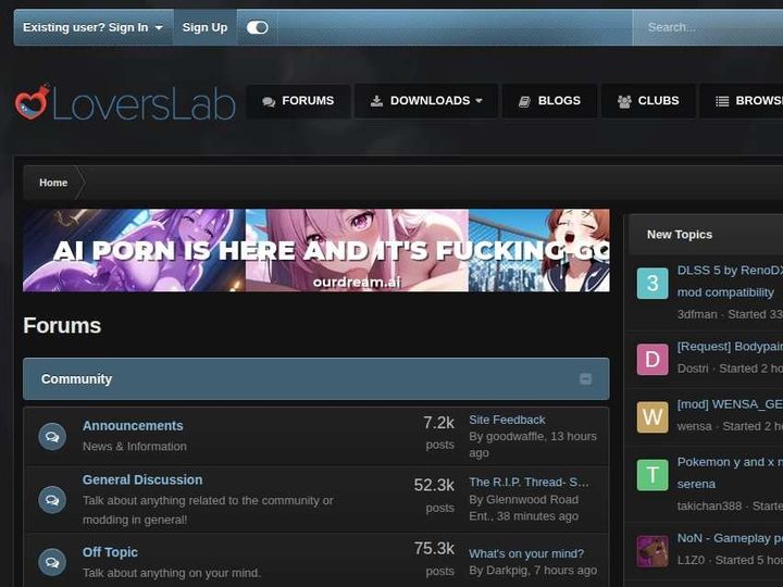 LoversLab preview