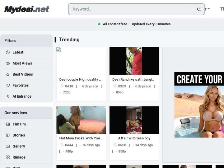MyDesi preview