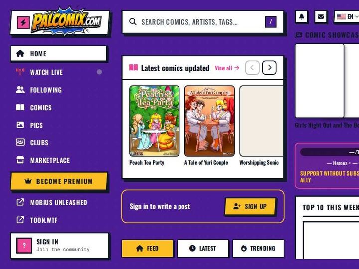 PalComix preview
